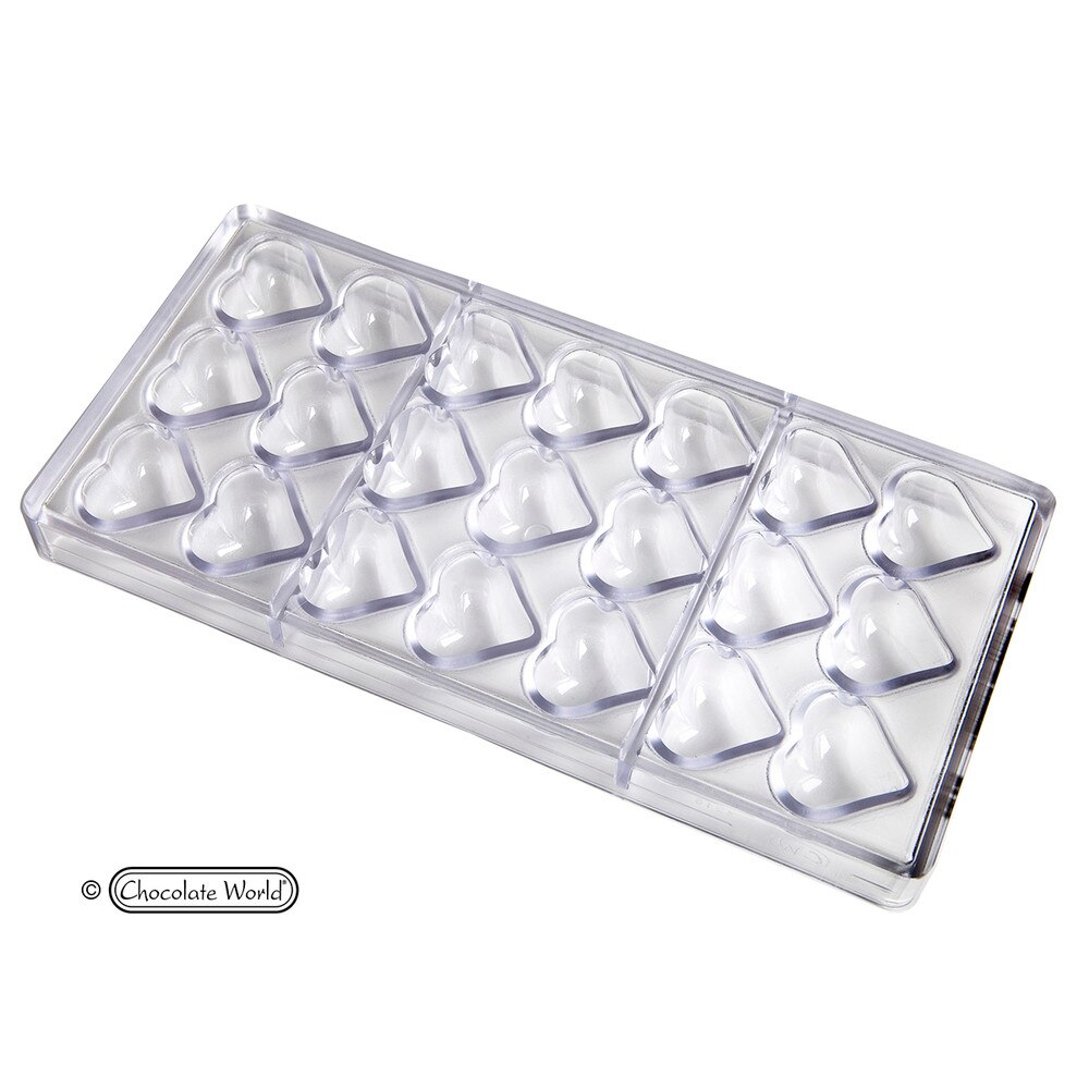 Chocolate World Mould Small Puffy Heart 14 gr
